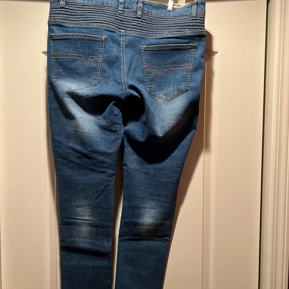 Men’s denim jeans Denim Gold 38 waist 30 length medium blue - Picture 7 of 7